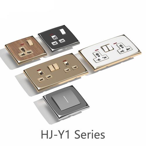 跨境外貿(mào)英制146型英標(biāo)方腳二位三孔英式13A雙聯(lián)插座帶開關(guān)面板墻壁插座 產(chǎn)品解析與市場展望