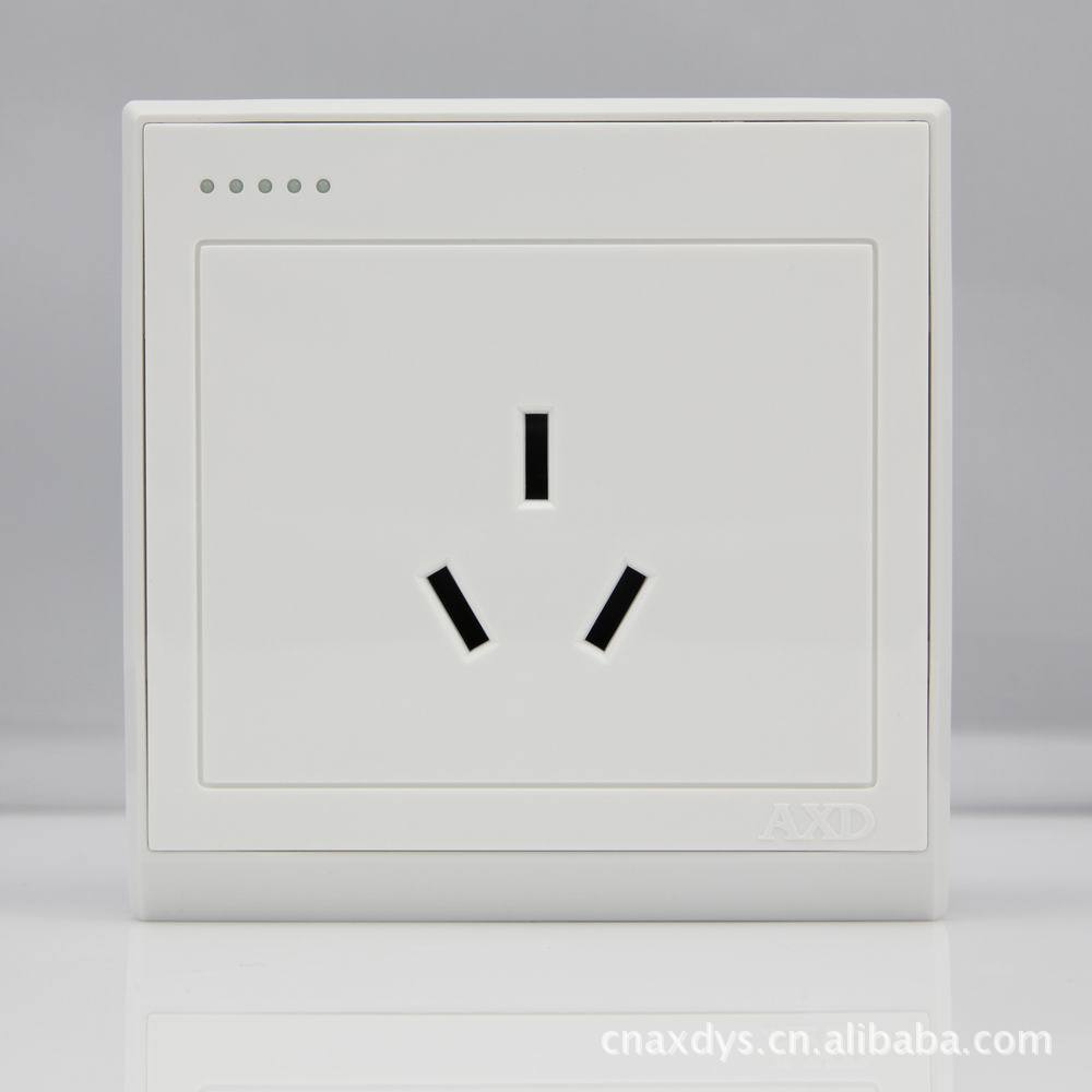 【訊道AXDl藍(lán)靈系列開關(guān)面板,墻壁插座,三極插10A】價(jià)格,廠家,圖片,固定插座,深圳市訊道實(shí)業(yè)-